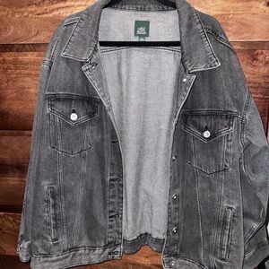 Wild Fable Charcoal Denim Jacket